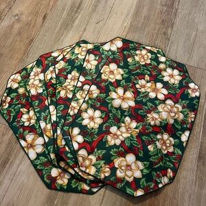 Floral Holiday Placemats